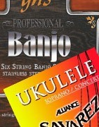 Cordes Ukulele, Banjo et autres