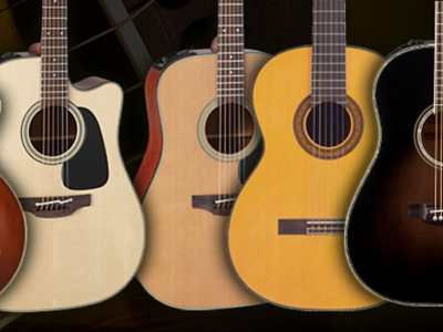 Les différentes formes de guitares acoustiques